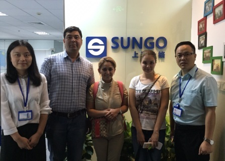 Uzbekistan clients visited SUNGO